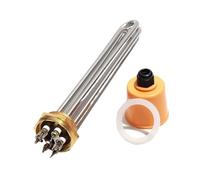 Compatible Avec SNDHEATE, Chauffe-eau Électrique DN32 DN40 DN50, Élément Chauffant À Immersion SUS304 220 V, Surpresseur Tubulaire 3 KW(DN40,12KW 360mm)