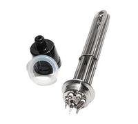 Compatible Avec SNDHEATER, Élément Chauffant À Eau À Triple Pince De 2 Pouces, 220 V, Bride Tubulaire Électrique For Brassage(Black cover,380V_9KW 290MML)