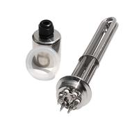 Compatible Avec SNDHEATER, Élément Chauffant À Eau À Triple Pince De 2 Pouces, 220 V, Bride Tubulaire Électrique For Brassage(SUS cover,380V_12KW 355MML)