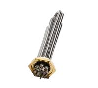 Compatible Avec SNDHEATER, Tube Chauffant À Immersion CC 24 V 36 V 48 V DN32 41 Mm, Élément Chauffant Tubulaire Fileté 600 W 900 W(36V 1KW 185mmL DN32)