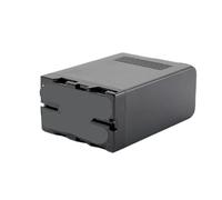 Compatible avec Sony BP-U100, Batterie d'appareil Photo 6800 mAh avec Double Sortie D-Tap for caméscopes