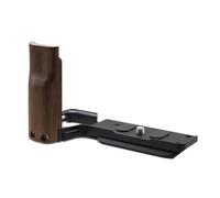 Compatible avec Sony, Demi-Cage de caméra ZV-E10 II | Prise de vue Vlog, configuration sur trépied, poignée en bois, plaque arca(Type B Hand Grip)