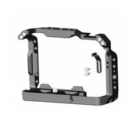 Compatible avec Sony, Demi-Cage de caméra ZV-E10 II | Prise de vue Vlog, configuration sur trépied, poignée en bois, plaque arca(Camera Cage)