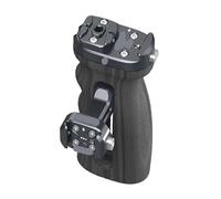 Compatible avec Sony et Canon, poignée latérale à dégagement Rapide avec Griffe Porte-Accessoires for Cage de caméra Gauche ou Droite(Mount Side Grip 2565)