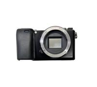 Compatible avec Sony ILCE6000/A6000 - Étui Avant Noir avec poignée en Cuir, Accessoire de Remplacement for Appareil Photo