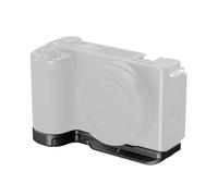 Compatible avec Sony ZV-E10 II, kit de Cage à dégagement Rapide SmallRig HawkLock avec Plaque en L et poignée en Bois(4950)