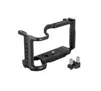 Compatible avec Sony ZV-E10 II, kit de Cage à dégagement Rapide SmallRig HawkLock avec Plaque en L et poignée en Bois(4867)