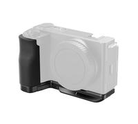 Compatible avec Sony ZV-E10 II, kit de Cage à dégagement Rapide SmallRig HawkLock avec Plaque en L et poignée en Bois(4778)