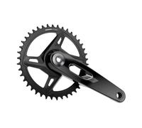Sram Rival 1 Axs Xplr Dub Wide Dm Crankset Argenté 165 mm / 42t Black