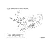 compatible avec SRAM Remplacement des rouleaux de la boîte de vitesses FORCE/RIV