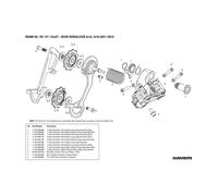 compatible avec SRAM Remplacement des rouleaux de la boîte de vitesses X0