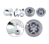 Compatible avec STIHL MS251 MS231 Kit de pompe à huile d'embrayage avec engrenage à vis sans fin et tuyau de carburant Pièce de rechange 1143 640 2002 1143 640 3201