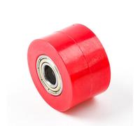 Compatible avec Street Bike Motocycle Motocross CRF Drive Chain à Rouleau à Rouleaux Poulier Guide de tendeur de Curseur de 8 mm 10 mm Remplacement du marché secondaire(Red -8mm)