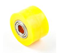 Compatible avec Street Bike Motocycle Motocross CRF Drive Chain à Rouleau à Rouleaux Poulier Guide de tendeur de Curseur de 8 mm 10 mm Remplacement du marché secondaire(Yellow -8mm)