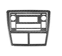 Compatible Avec Subaru Pour Impreza 2009 2010 2011 Motif En Fibre Carbone Intérieur Voiture Panneau Commande Centrale CD Cadre Couverture Garniture Autocollants Décoratifs panneau CD navigation