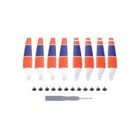 Compatible avec Sunnylife 6030F 8 Pièces Hélices for 4 Pro Drone Lames De Remplacement Accessoires Accessoires Moins Faible Réduction du Bruit(Three-Color)