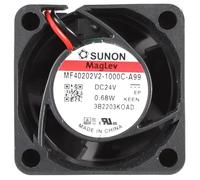 Compatible Avec Sunon MF40202V2-1000C-A99 Ventilateur De Refroidissement Remplacement Moteur Ventilateur CC Pour Réfrigérateur 24 V 0,68 W 2 Broches Carrées Pièces Pour Serveur Congélateur