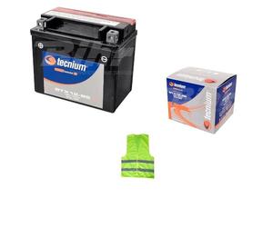Compatible avec Suzuki 650 DL V-Strom 2011 année Batterie TECNIUM YTX12-BS Batteries 10 AMP PRETES A Usage SPECIFIQUE Moto Scooter 150X87X130MM