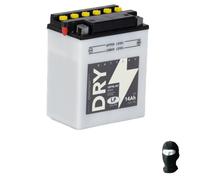 Compatible avec Suzuki GSX-R 1100 dal 1986 al 1992 Batterie MIDAC DÉJÀ PRÊTE À l'emploi YB14L-A2 12V/14A Batterie DE DÉMARRAGE COMPLÈTE pour Moto Scooter Italien