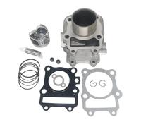 Compatible Avec Suzuki Pour Burgman Pour An125 2005 2006 2007 2008 2009 2010 11210-20E80-0F0 Kit De Joints De Piston Et De Bloc-cylindres De 52 Mm kit joint piston d'alésage