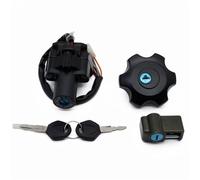Compatible Avec Suzuki Pour DR650 1996 1997 1998 1999 2000 2001 2002 2003 2004 2005 2006-2022 Kit De Verrouillage De Bouchon D'essence De Commutateur D'allumage De Moto clé de contact de moto