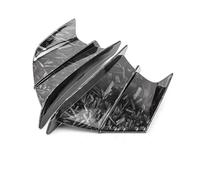 Compatible Avec SUZUKI Pour GSR750 Pour GSR600 Pour GSR400 Accessoires Universels Aileron Aérodynamique De Moto Aspect Carbone Avec Ailettes de moto