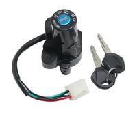 Compatible Avec Suzuki Pour GSX750F 1989-1992 Pour GSX1100F 1988-1993 Pour VX800 1990-1996 OEM:37100-01D40 Interrupteur D'allumage De Moto À Clé De Verrouillage Clé contacteur d'allumage
