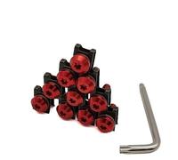 Compatible Avec SUZUKI Pour GSXR1000 600 750 Pour SFV650 Pour GLADIUS SV650 TL1000S Vis De Carénage De Moto Clips Corps Boulons À Ressort Pièces Modifiées Écrous et boulons