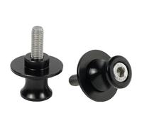 Compatible Avec Suzuki Pour Gsxr600 1992-2014 Pour Gsxr750 1986-2014 Pour SV1000 2002-2009 Motocyclette Universelle Swingarm Spool Sliders Stand Screws(Black)