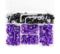 Compatible Avec Suzuki Pour Gsxr600 Gsxr750 Gsxr1000 190PCS Kit Vis Fixation Pare-brise Carénage Motos Kit de boulons