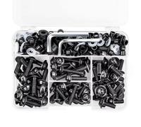 Compatible Avec Suzuki Pour Gsxr600 Gsxr750 Gsxr1000 190PCS Kit Vis Fixation Pare-brise Carénage Motos Kit de boulons