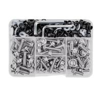 Compatible Avec Suzuki Pour Gsxr600 Gsxr750 Gsxr1000 190PCS Kit Vis Fixation Pare-brise Carénage Motos Kit de boulons