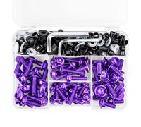 Compatible Avec Suzuki Pour Gsxr600 Gsxr750 Gsxr1000 190PCS Kit Vis Fixation Pour Pare-brise Et Carénage Moto Kit de boulons