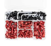 Compatible Avec Suzuki Pour Gsxr600 Gsxr750 Gsxr1000 190PCS Kit Vis Fixation Pour Pare-brise Et Carénage Moto Kit de boulons