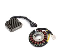 Compatible Avec Suzuki Pour GSXR600 Pour GSXR750 2006 2007 Bobine De Stator Et Régulateur Redresseur De Magnéto De Moto Avec Joint 31401-01H00 32800-02H00 Stator d'allumage Bobine