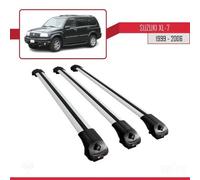 Compatible Avec Suzuki Xl-7 1999-2006 Barres De Toit Ace-1 Railing Porte-Bagages De Voiture 3 Barras Gris