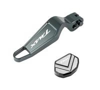 Compatible avec T-MAX 500 2008-2011 T-MAX 530 2015-2019 Levier de frein à main de stationnement for moto Tech Max TMAX 560 2020-2023 avec bouton Swith (Color : 1Set Grey-TMAX)