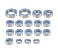 Compatible avec Tamiya 1/10 Pièces De Rechange Et Accessoires pour Voiture Télécommandée Kit De 18 Roulements Étanches Pièces Voiture RC
