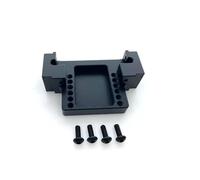 Compatible avec Tamiya 1/14 Pièces De Mise À Niveau pour Tracteurs Télécommandés Kit De Rehausse De Carrosserie en Aluminium, Poutre De Levage À Colonne Pièces Voiture RC(Black)