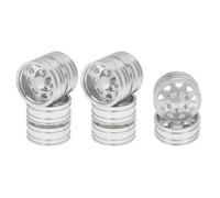 Compatible avec Tamiya 1/14 RC Truck Car Upgrade Pièces De Rechange Accessoires Roue Pneu Ensemble Complet Moyeux De Roue Avant Et Arrière en Métal Rc Jeu De Pneus