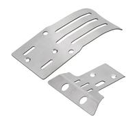 Compatible avec Tamiya BB01 pour BBX 1/10 Pièces De Rechange pour Voiture Télécommandée Châssis Avant Et Arrière en Acier. Pièces Voiture RC