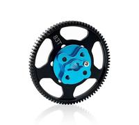 Compatible avec Tamiya CC02 1/10 RC, Accessoires De Pièces De Voiture, Boîte De Vitesses en Acier Métallique 83T, Engrenage Droit Et Support D'engrenage Pièces Voiture RC(1set)