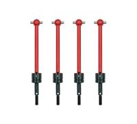 Compatible avec Tamiya DT03 pour TT-02B Pièces Et Accessoires pour Voitures Radiocommandées, 4 Pièces Métalliques Arbre De Transmission Universel CVD 64 Mm Pièces Voiture RC