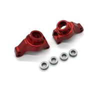 Compatible avec Tamiya Fighter NXGEN DT04 58741 Pièces Et Accessoires De Mise À Niveau pour Voiture RC 1/10 : Roue Arrière en Métal pour Siège Pièces Voiture RC(Red)