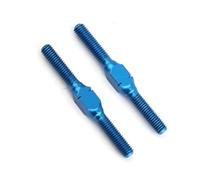 Compatible avec Tamiya on-Road Drift 1/10 RC Voiture #54249 - 2 Pièces Biellettes Réglables en Aluminium 3×32 Mm Accessoire