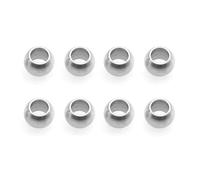 Compatible avec Tamiya pour BBX BB-01 TC01 TD4 TA08 Pro 1/10 Pièces De Rechange pour Voiture Télécommandée, 8 Boules De Suspension en Métal Pièces Voiture RC