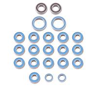 Compatible avec Tamiya pour CC02 1/10 RC, Pièces De Mise À Niveau, Accessoires, Kit De Roulements À Billes Scellés en Caoutchouc, 22 Pièces Accessoires Jouets RC
