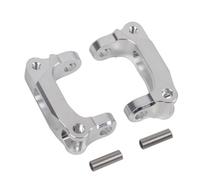 Compatible avec Tamiya pour GF02 Squash Van WR-02CB 4WD 1/10 RC, Pièces De Mise À Niveau Voiture, 2 Moyeux C Avant en Alliage D'aluminium Améliorations