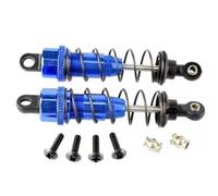 Compatible avec Tamiya pour HPI pour HSP CC01 1/10 RC Voiture Pièces De Rechange 2 Pièces 85 Mm Amortisseurs Hydrauliques en Aluminium Réglables Amortisseurs Amortisseurs RC(Blue)