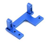 Compatible avec Tamiya pour King pour Hauler pour Scania pour AROCS pour Man pour TGX pour Volvo 1/14 RC Pièces De Camion Tracteur Support De Servo De Direction en Métal Pièces Voiture RC(Blue)